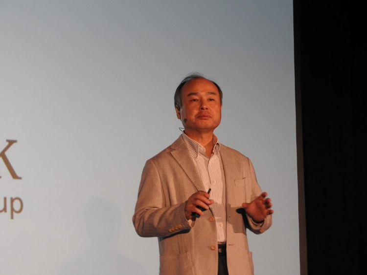 Image of Masayoshi Son, CEO of SoftBank
