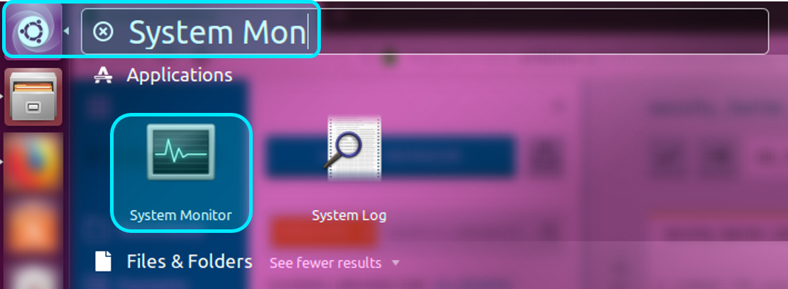 system monitor