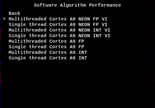 Multithreaded Cortex A 9  N E O N  F P  VI Performance
