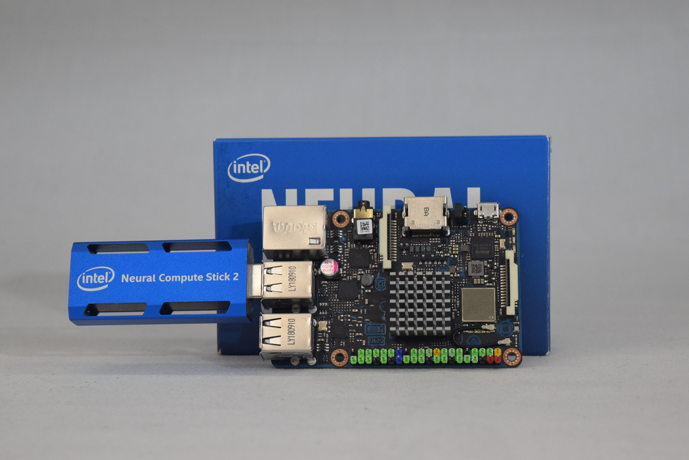 NCS2 and ARMv7 single board computer.
