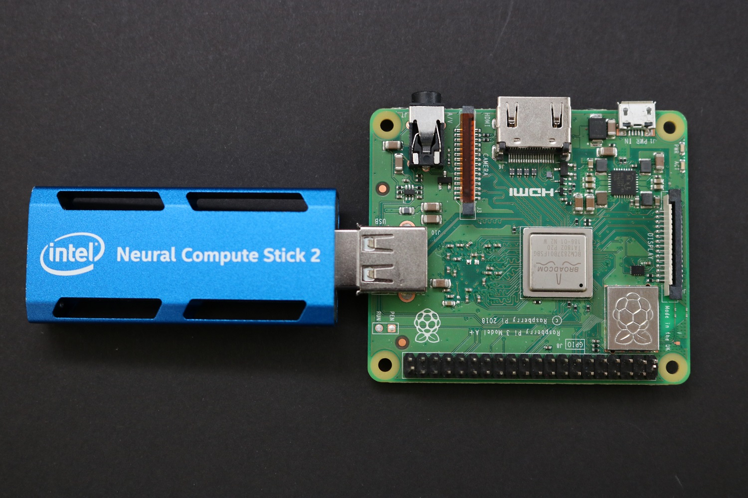 Raspberry Pi* 3A+ with NCS