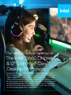 Intel® B660 Chipset Product Brief